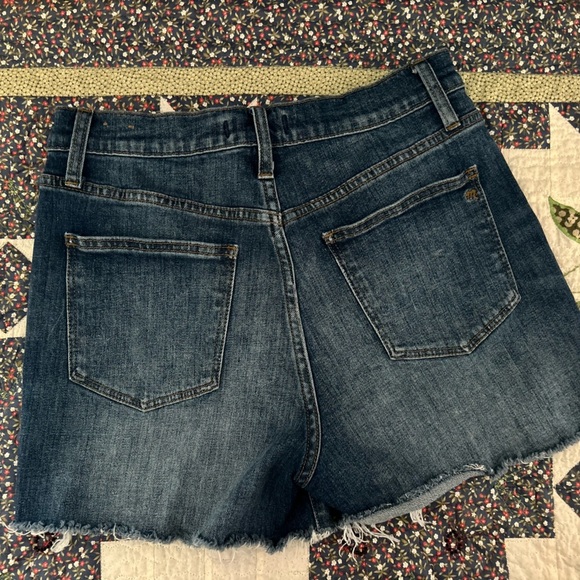 Madewell high rise denim shorts size 27 - Picture 7 of 7